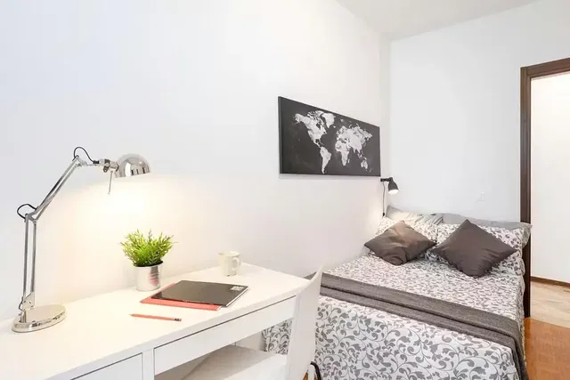Dormitorio; luz natural, estilo moderno