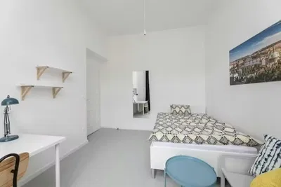 Schlafzimmer; tageslicht, moderner stil