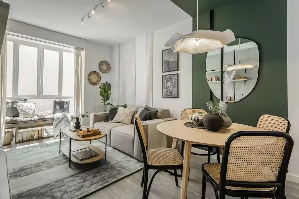 Wohnzimmer; tageslicht, moderner stil