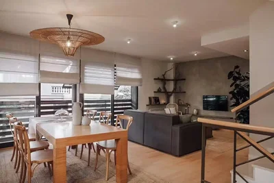 Wohnzimmer; tageslicht, moderner stil
