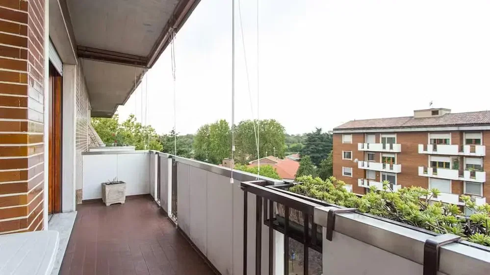 Balkon; blick
