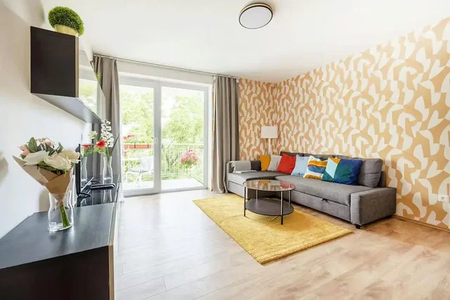 Soggiorno; vista, luce naturale, stile moderno