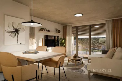 Wohnzimmer; tageslicht, moderner stil