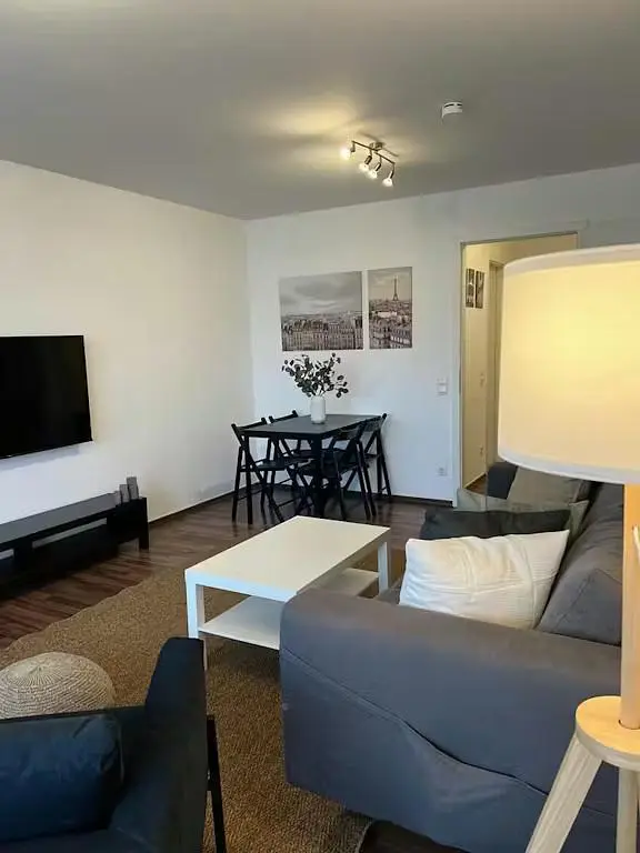 Living room; natural light, modern style