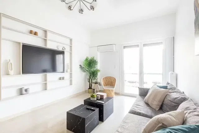 Wohnzimmer; tageslicht, moderner stil