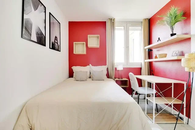 Schlafzimmer; tageslicht, moderner stil