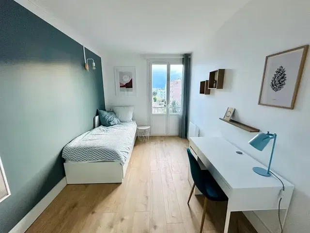 Bedroom; view, natural light, modern style