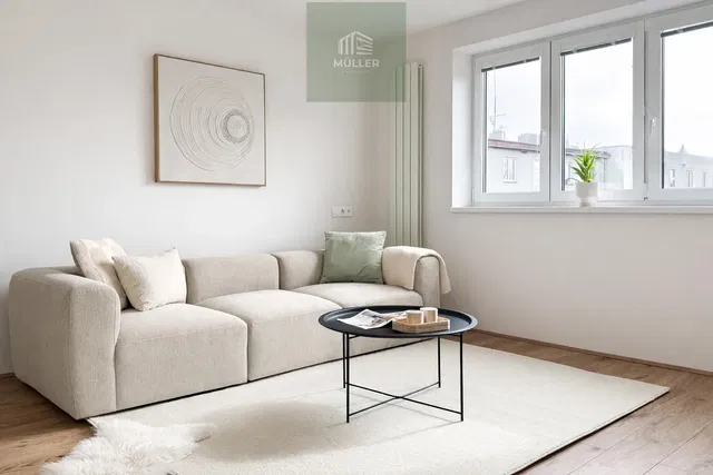 Living room; natural light, modern style, wood floor