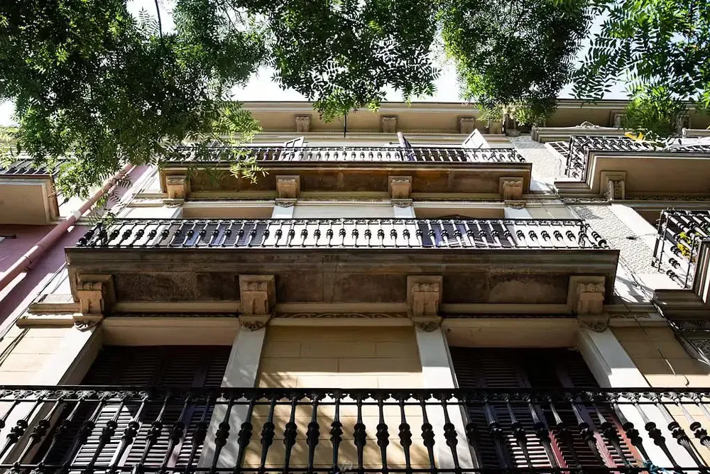 Haus und umgebung; blick