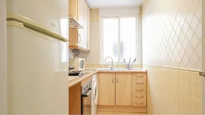 Mutfak; mutfak aletleri, doğal ışık, modern stil