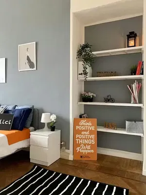 Chambre; style moderne, lumière naturelle