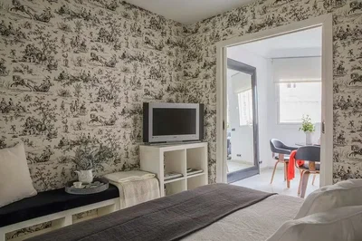 Schlafzimmer; tageslicht, moderner stil