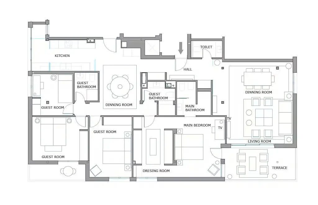 Wohnzimmer