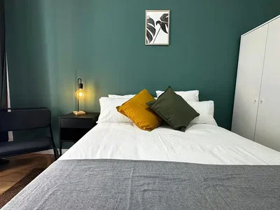 Schlafzimmer; moderner stil, tageslicht