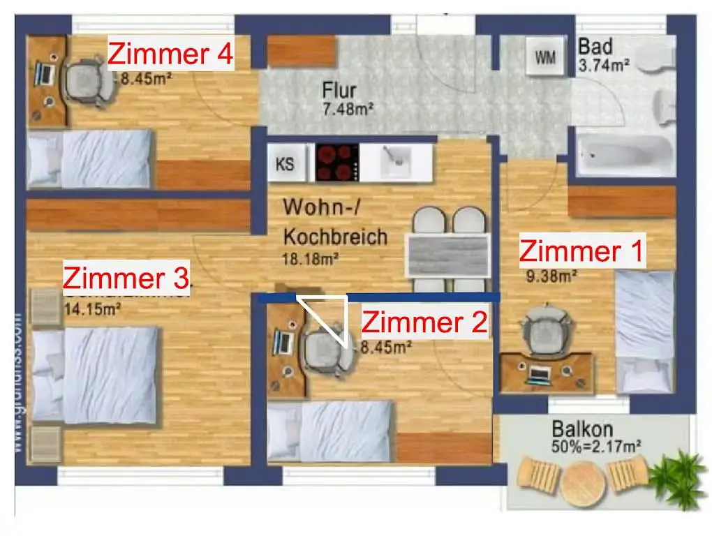 Wohnzimmer
