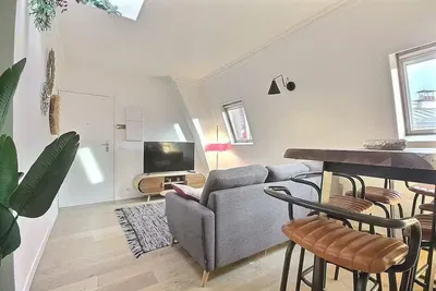 Salon; lumière naturelle, style moderne