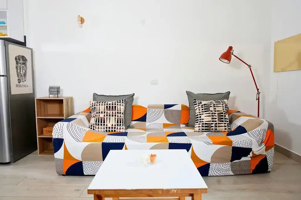 Wohnzimmer; moderner stil, tageslicht