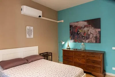 Schlafzimmer; tageslicht, moderner stil
