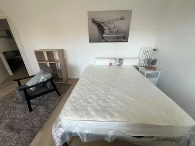Schlafzimmer; tageslicht, moderner stil