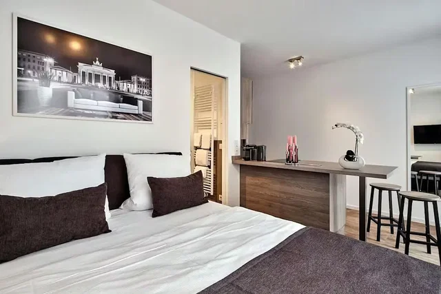 Schlafzimmer; moderner stil, tageslicht