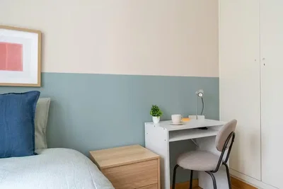 Schlafzimmer; tageslicht, moderner stil