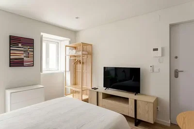 Schlafzimmer; tageslicht, moderner stil