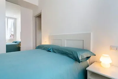 Schlafzimmer; tageslicht, moderner stil
