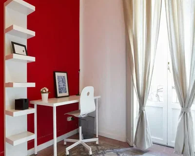 Schlafzimmer; tageslicht, moderner stil