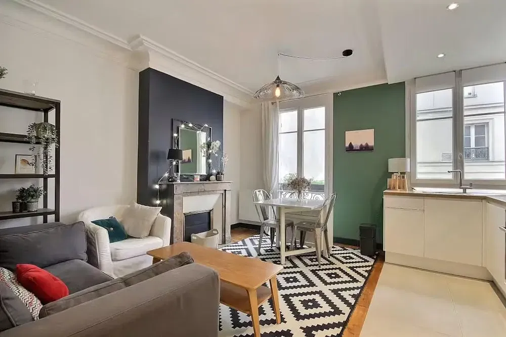 Wohnzimmer; tageslicht, moderner stil, blick