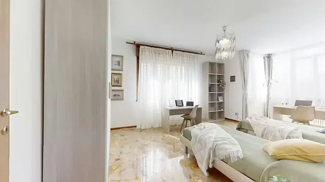 Sypialnia; światło dzienne, styl nowoczesny