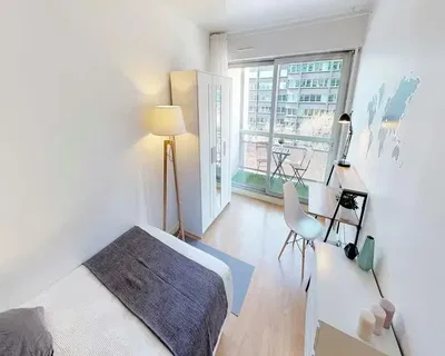 Schlafzimmer; blick, tageslicht