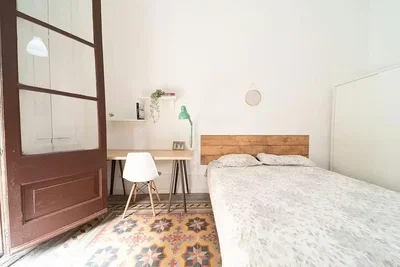 Schlafzimmer; tageslicht, moderner stil