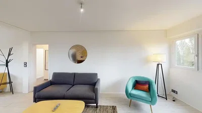 Wohnzimmer; tageslicht, moderner stil
