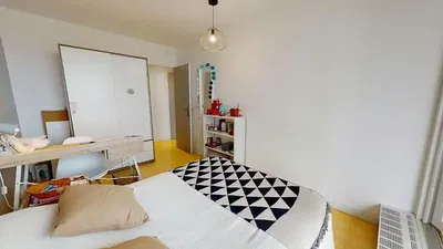 Yatak odası; doğal ışık, modern stil