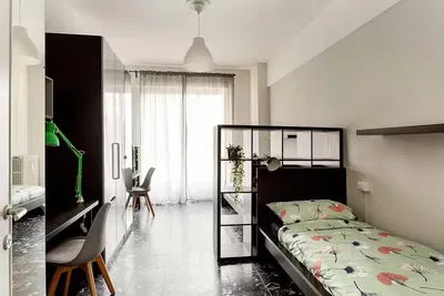 Schlafzimmer; tageslicht, moderner stil