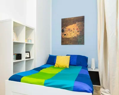 Schlafzimmer; tageslicht, moderner stil
