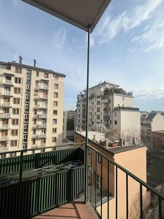 Balkon; blick, fliesenboden
