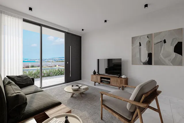 Wohnzimmer; blick, tageslicht, moderner stil