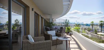 Balkon; manzara, doğal ışık