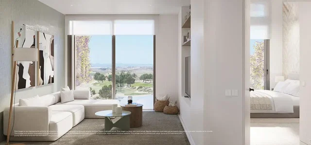 Soggiorno; vista, luce naturale, stile moderno
