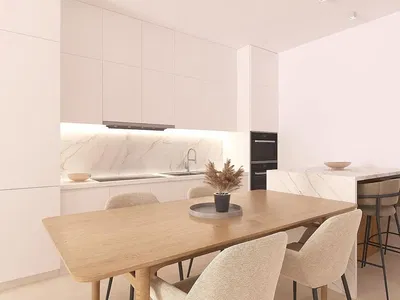 Mutfak; modern stil, mutfak aletleri, doğal ışık, tadilatlı