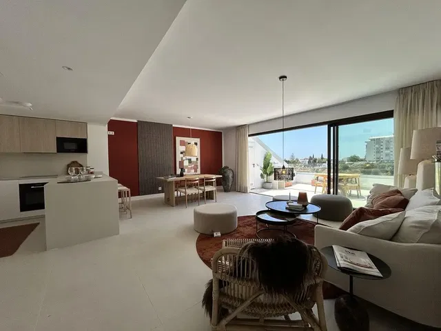 Woonkamer; uitzicht, natuurlijk licht, moderne stijl