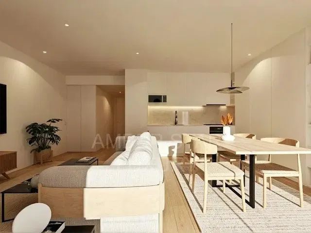 Soggiorno; luce naturale, stile moderno, pavimento in legno