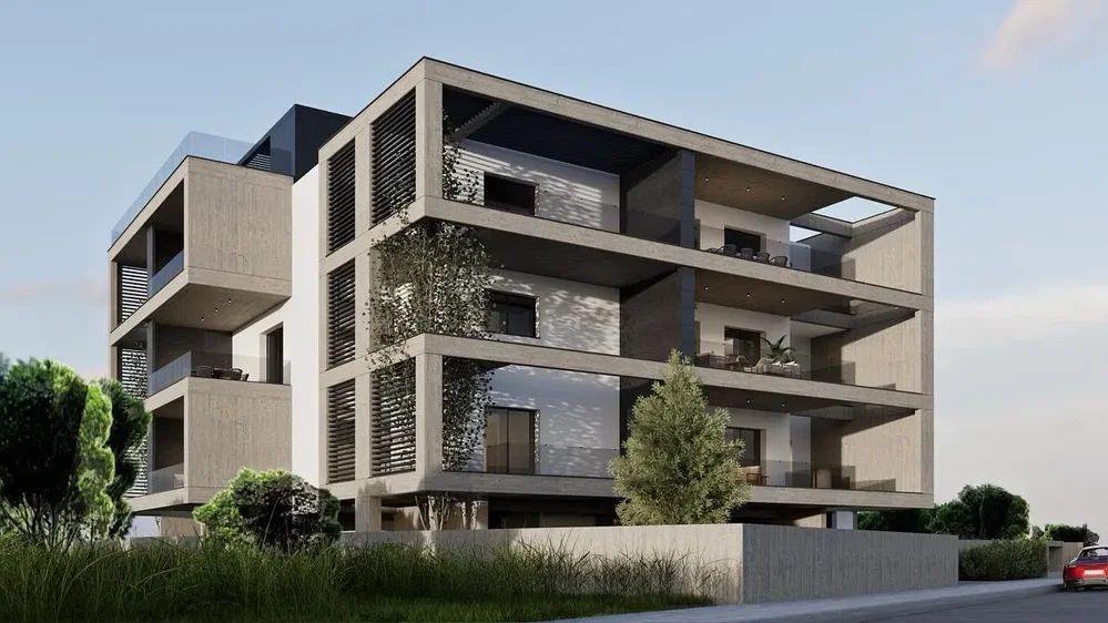 Maison et environs; vue