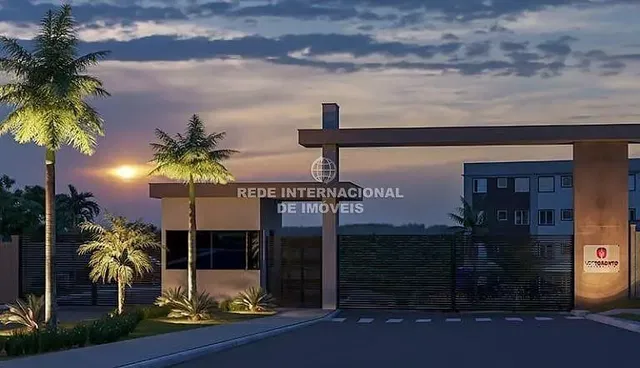 Casa e arredores; vista