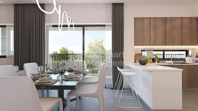 Cucina; vista, stile moderno, luce naturale
