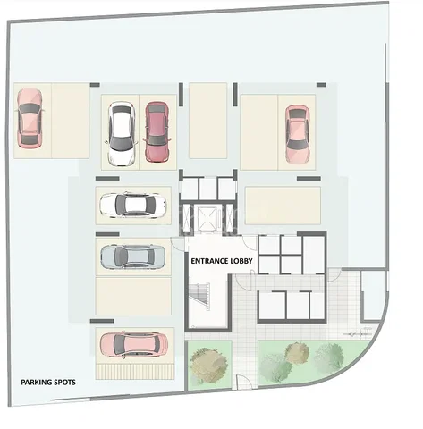 Haus und umgebung