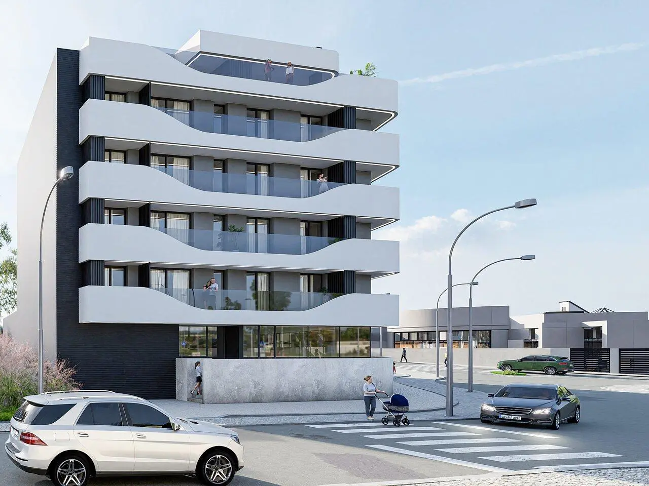 Кућа и околина; поглед