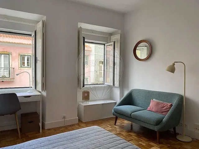 Camera da letto; vista, luce naturale, stile moderno