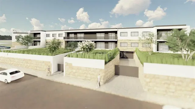 Maison et environs; vue